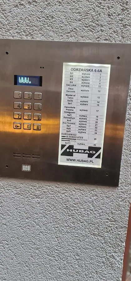 Entu Apartamenty Odrzanska Wrocław Polska